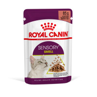 Royal Canin (Роял Канин) Cat Sensory Smell Gravy Pouches Adult Poultry - Влажный корм для взрослых котов для стимуляции обонятельных рецепторов кусочки в соусе с мясом птицы 85 г