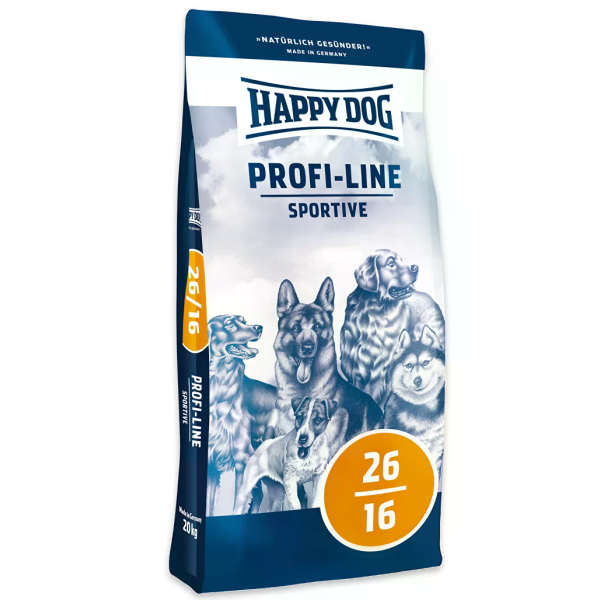 Happy Dog (Хепи Дог) Profi-Line Beef & Poultry Sportive Adult All Breeds - Сухой корм для взрослых активных собак всех пород с мясом говядины и птицы 20 кг