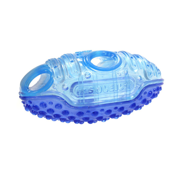 Misoko&Co (Мисоко&Ко) Rugby Ball - Игрушка для собак мяч для регби синий 13.5x6.5 см