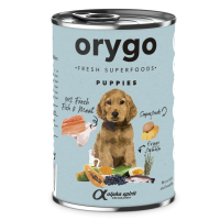 Orygo (Огиро) Dog Pate Salmon & Sweet Potato - Влажный корм для щенков с лососем и бататом 400 г