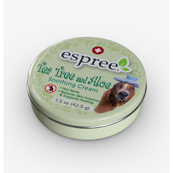 Espree (Эспри) Tea Tree & Aloe Soothing Cream - Крем для лап из алоэ вера и маслом чайного дерева для собак 44 мл