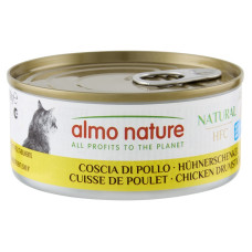 Almo Nature (Альмо Натюр) HFC Cat Natural Chicken Drumstick - Вологий корм для котів з курячою гомілкою 150 г