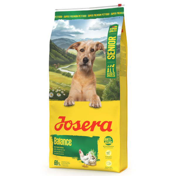 Josera (Йозера) Dog Chicken & Rice Balance Senior All Breeds - Сухой корм для пожилых собак всех пород с мясом курицы и рисом 12.5 кг