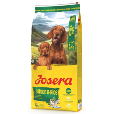 Josera (Йозера) Dog Salmon & Rice Mother & Puppy All Breeds - Сухий корм для вагітних собак і цуценят усіх порід з м\'ясом лосося та рисом 12.5 кг