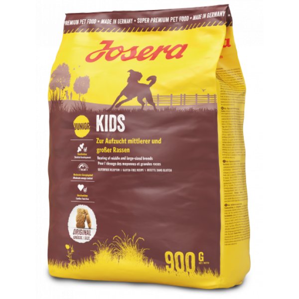 Josera (Йозера) Kids - Сухий корм для цуценят та юніорів середніх та великих порід із птицею 0.9 кг