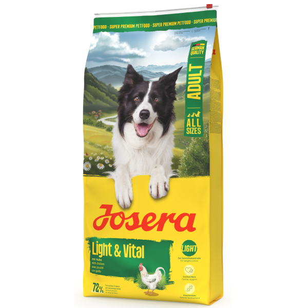 Josera (Йозера) Dog Chicken Light & Vital Adult All Breeds - Сухий корм для дорослих собак усіх порід для контролю ваги з м’ясом курки 900 г