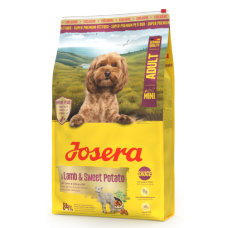 Josera (Йозера) Dog Grain Free Lamb & Sweet Potato Adult Mini - Сухой беззерновой корм для взрослых собак мелких пород с мясом ягнёнка и бататом 10 кг