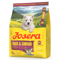 Josera (Йозера) Dog Duck & Salmon Junior Mini - Сухий корм для цуценят дрібних порід з м’ясом качки та лосося 900 г