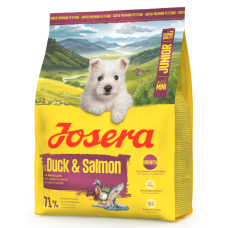 Josera (Йозера) Dog Duck & Salmon Junior Mini - Сухий корм для цуценят дрібних порід з м’ясом качки та лосося 900 г