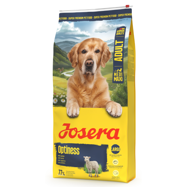 Josera (Йозера) Optiness Dog Poultry & Rice Adult Medium & Maxi - Сухий корм для дорослих собак середніх та великих порід з м’ясом птиці та рисом 12.5 кг