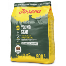 Josera (Йозера) YoungStar сухий беззерновий корм для цуценят та юніорів усіх порід із птахом 0.9 кг