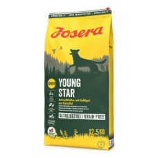 Josera (Йозера) YoungStar сухой беззерновой корм для щенков и юниоров всех пород с птицой 12.5 кг