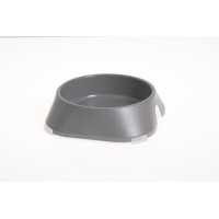 Fiboo (Файбо) Bowl Light Gray L - Миска для животных с антискользящими накладками светло-серая 700 мл