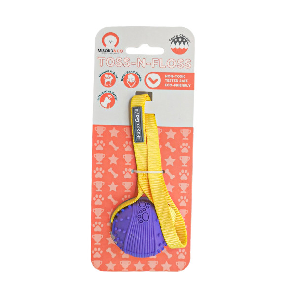 Misoko&Co (Мисоко&Ко) Ball with Belt - Игрушка для собак мяч с ремнем 30x5 см