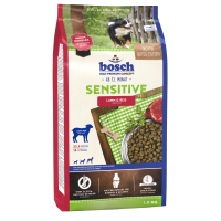 Bosch (Бош) HPC Adult Dog Sensitive - Сухой корм для собак склонных к аллергии ягненок рис 1 кг