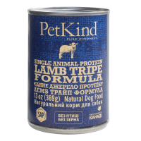 PetKind (ПетКайнд) Dog Grain Free Lamb Tripe Single Animal Protein Formula All Life Stages All Breeds - Влажный беззерновой корм для собак всех возрастов и всех пород с мясом ягнёнка и бараньим рубцом 369 г