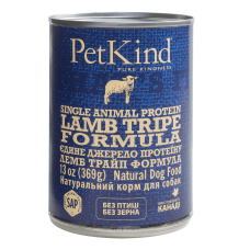 Petkind (Петкайнд) Lamb Tripe Single Protein Formula - Вологий корм для собак з новозеландським ягням та овечим рубцем 369 г