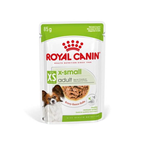 Royal Canin (Роял Канин) Dog X-Small Pouches Adult Poultry - Влажный корм для взрослых собак с мясом птицы 85 г