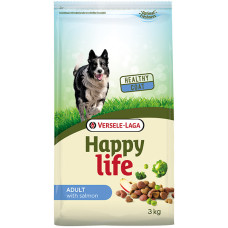 Happy Life (Хеппи Лайф) Adult All Breed Salmon - Сухой корм для собак с лососем 3 кг