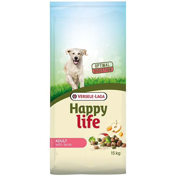 Happy Life (Хеппи Лайф) Adult Medium&Large Breed Lamb - Сухой корм для собак с ягненком 15 кг