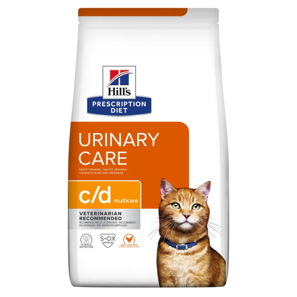 Hill`s PD Feline C/D Multicare Urinary Care Chicken – Сухий лікувальний корм для кішок з куркою 1.5 кг