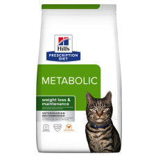 Hill`s PD Feline Metabolic Weight Management – ​​Сухий лікувальний корм для кішок для зниження ваги з куркою 3 кг