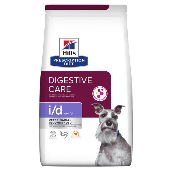 HILL`S (Хілс) PD i/d Low Fat Digestive Care - Сухий лікувальний корм для собак при порушенні травлення 10 кг
