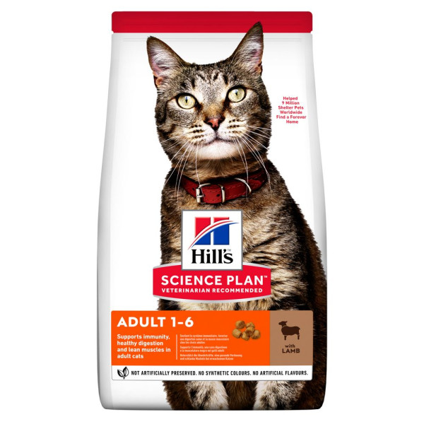 Hill’s SP Feline Adult Lamb – Сухий корм для дорослих кішок з ягнятком 3 кг