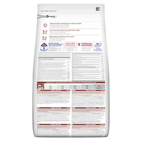 Hill`s SP Feline Hairball & Indoor Cat Chicken – Сухий корм для дорослих домашніх кішок з куркою 0.3 кг