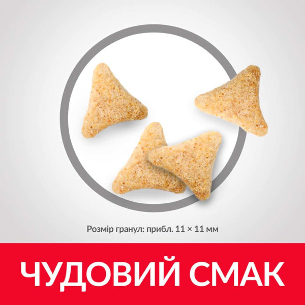 Hill`s SP Feline Hairball & Indoor Cat Chicken – Сухий корм для дорослих домашніх кішок з куркою 1.5 кг