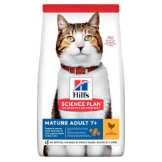 Hill’s SP Feline Mature Adult 7+ Chicken - Сухий корм для кішок старше 7 років з куркою 1.5 кг