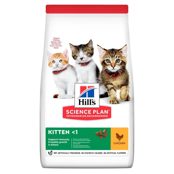 Hill`s (Хилс) Science Plan Kitten Chiken - Сухой корм для котят с курицей 3 кг