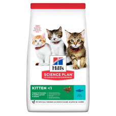 Hill’s SP Kitten Tuna – Сухий корм для кошенят, вагітних та годуючих кішок з тунцем 0.3 кг