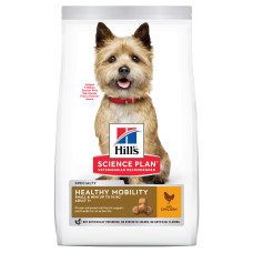 Hill`s (Хилс) Science Plan Dog Chicken Healthy Mobility Small & Mini Adult сухой корм для взрослых собак мелких и миниатюрных пород для здоровья суставов с мясом курицы 1.5 кг