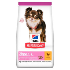 HILL`S (Хілс) Light Adult Small & Mini Chicken - Сухий корм для собак дрібних порід контроль ваги з куркою 6 кг