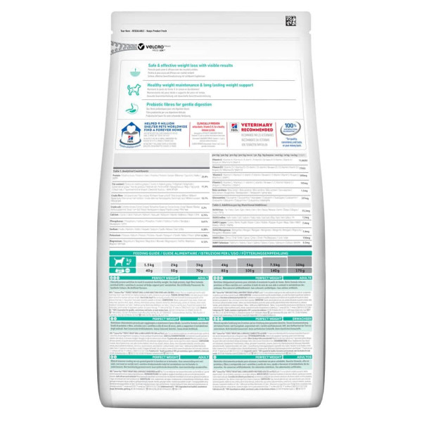 Hill's (Хилс) Science Plan Dog Chicken Perfect Weight Adult Small & Mini - Сухой корм для взрослых собак мелких и миниатюрных пород для поддержки веса с мясом курицы 1.5 кг Hill's (Хилс) Science Plan Dog Chicken Perfect Weight Adult Small & Mini - Сухой корм для взрослых собак мелких и миниатюрных пород для поддержки веса с мясом курицы 1.5 кг