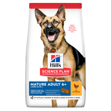Hill`s Science Plan Mature Adult 6+ Large Breed - Сухий корм для собак великих порід старше 6 років 14 кг