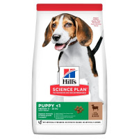 Hill's (Хилс) Science Plan Dog Lamb & Rice Puppy Medium - Сухой корм для щенков средних пород с мясом ягнёнка и рисом 2.5 кг