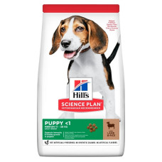Hill's (Хилс) Science Plan Dog Lamb & Rice Puppy Medium - Сухой корм для щенков средних пород с мясом ягнёнка и рисом 2.5 кг