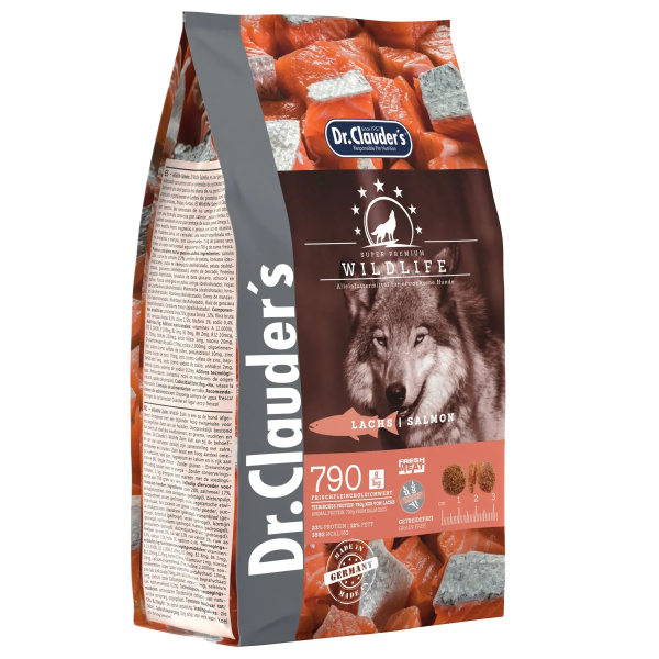 Dr.Clauder’s (Клаудер) Wildlife Dog Grain Free Salmon Adult All Breeds - Сухой беззерновой корм для взрослых собак всех пород с мясом лосося 2 кг