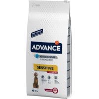 Advance Dog Adult Medium & Maxi Sensitive Lamb & Rice - Сухий корм для дорослих собак середніх і великих порід з чутливим травленням з ягням і рисом 12 кг