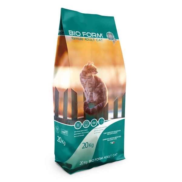 Bio Form (Біо Форм) Cat Adult Mix – Сухий корм для кішок з куркою та рибою 20 кг