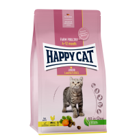 Happy Cat (Хепи Кет) Land Poultry Junior - Сухой корм для котят возрастом от 4 до 12 месяцев с мясом птицы 10 кг