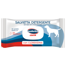 Inodorina (Інодорина) Clorex - Вологі серветки для собак з хлоргексидином 40 шт