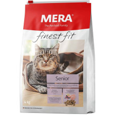Mera (Мера) Cat Senior Finest Fit - Сухий корм для котів зі свіжим м'ясом птиці та лісовими ягодами 4 кг