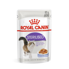 Royal Canin (Роял Канiн) Cat Sterilised Jelly Pouches Adult Poultry - Вологий корм для дорослих стерилізованих котів шматочки в желе з м’ясом птиці 85 г