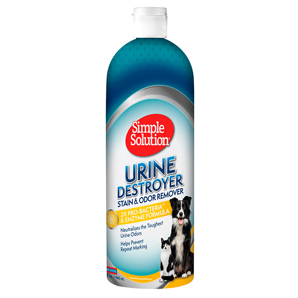Simple Solution Urine Destroyer Stain & Odor Remover - Ср-во для удаления запаха мочи животных 945 мл