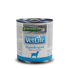 Farmina Vet Life (Фарміна Вет Лайф) Dog Grain Free Duck & Potato Hypoallergenic Adult All Breeds - Вологий лікувальний беззерновий корм для дорослих собак усіх порід для зниження харчової алергії з м’ясом качки та картоплею 300 г