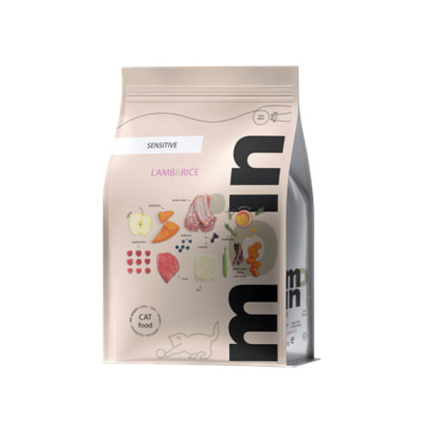 Moin (Мойн) Cat Lamb & Rice Sensitive Digestion Adult - Сухой корм для взрослых котов для для чувствительного пищеварения с мясом ягнёнка и рисом 10 кг