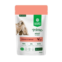 Nature’s Protection (Натур Протекшн) Prime Skin And Coat Adult Dog All Breeds With Chicken And Salmon - Влажный корм для домашних животных с курицей и лососем для здоровой кожи и шерсти 85 г